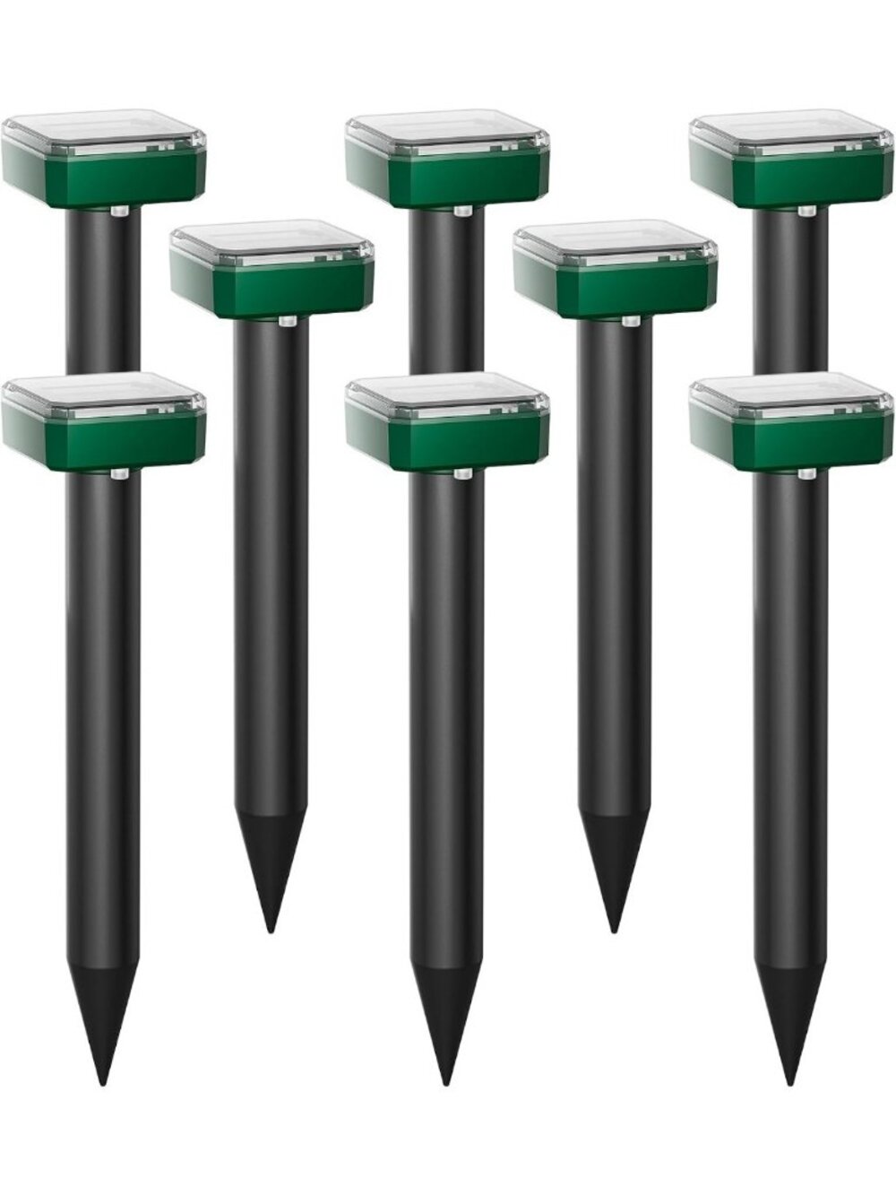 Solar Mole Repeller - Ultrasonic Gopher & Groundhog Deterrent for Yard & Garden